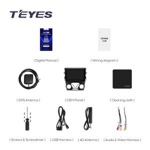 Navigatie Auto Teyes CC4 Ford Mondeo 4 2014-2022 6+64GB 9.5" QLED Octa-core 2.7Ghz, Android 4G Bluetooth 5.1 DSP - Img 4