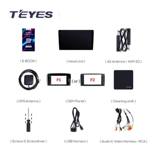 Navigatie Auto Teyes CC4 Mercedes-Benz R Class W251 2005-2017 6+128GB 9.5" QLED Octa-core 2.7Ghz, Android 4G Bluetooth 5.1 DSP - Img 5