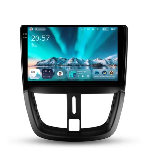 Navigatie Auto Teyes CC4 Peugeot 207 2006-2015 6+64GB 9.5" QLED Octa-core 2.7Ghz, Android 4G Bluetooth 5.1 DSP