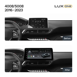Navigatie Auto Teyes Lux One 360° Peugeot 5008 2017-2023 6+128GB 12.3" IPS Octa-core 2Ghz, Android 4G Bluetooth 5.1 DSP - Img 3