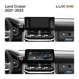 Navigatie Auto Teyes Lux One 360° Toyota Land Cruiser J300 2021-2023 6+128GB 12.3" IPS Octa-core 2Ghz, Android 4G Bluetooth 5.1 DSP - Varianta A - Img 2