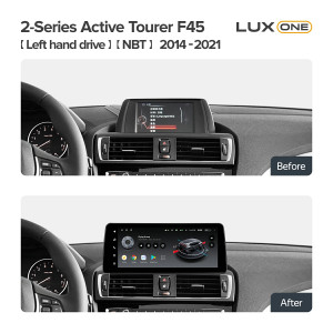 Navigatie Auto Teyes Lux One BMW Seria 2 F45 2014-2021 NBT 6+128GB 12.3" IPS Octa-core 2Ghz, Android 4G Bluetooth 5.1 DSP - Img 3