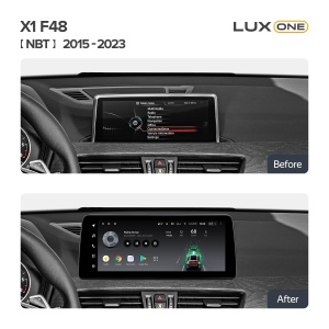 Navigatie Auto Teyes Lux One BMW X1 F48 2015-2023 EVO 6+128GB 12.3" IPS Octa-core 2Ghz, Android 4G Bluetooth 5.1 DSP - Img 2