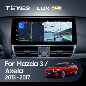 Navigatie Auto Teyes Lux One Mazda 3 III 2014-2018 4+32GB 12.3" IPS Octa-core 2Ghz, Android 4G Bluetooth 5.1 DSP - Img 2