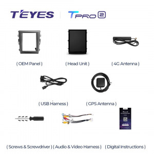 Navigatie Auto Teyes Tip Tesla TPRO 2 Ford Mondeo 4 2014-2022 3+32GB 9.7" QLED Octa-core 1.8Ghz, Android 4G Bluetooth 5.1 DSP - Img 6