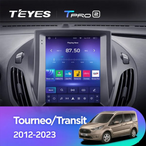 Navigatie Auto Teyes Tip Tesla TPRO 2 Ford Tourneo Custom 2012-2023 3+32GB 9.7" QLED Octa-core 1.8Ghz, Android 4G Bluetooth 5.1 DSP - Img 2