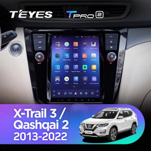 Navigatie Auto Teyes Tip Tesla TPRO 2 Nissan X Trail 3 T32 2013-2017 3+32GB 9.7" QLED Octa-core 1.8Ghz, Android 4G Bluetooth 5.1 DSP - Img 2
