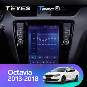 Navigatie Auto Teyes Tip Tesla TPRO 2 Skoda Octavia 3 2013-2018 3+32GB 9.7" QLED Octa-core 1.8Ghz, Android 4G Bluetooth 5.1 DSP - Img 5