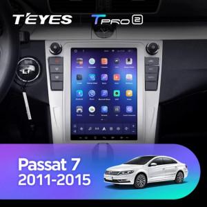 Navigatie Auto Teyes Tip Tesla TPRO 2 Volkswagen Passat B7 2010-2015 3+32GB 9.7" QLED Octa-core 1.8Ghz, Android 4G Bluetooth 5.1 DSP - Img 2