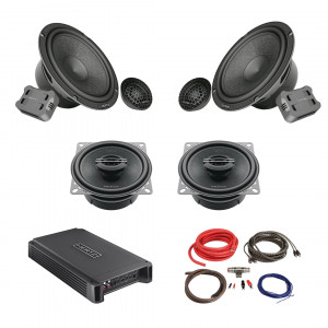 Pachet Difuzoare Auto cu amplificator Daewoo Matiz 1998-2002 Hertz Cento 760 W
