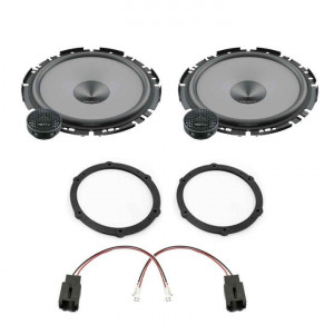 Pachet difuzoare auto Hertz Uno dedicat usi fata Citroen C3 2002-2008, RMS 70W - Img 2