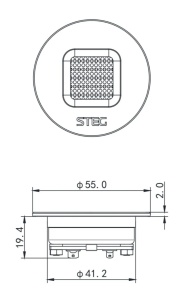 Tweeter auto Steg SST 50 SQL, 55mm, 4Ω, set 2 tweetere - Img 3