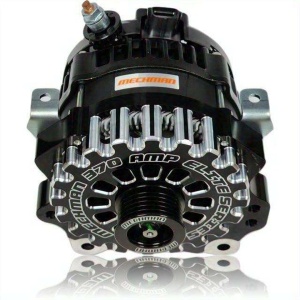 Alternator Billet V-mount de 370 de amperi pentru motoarele Ford Modular SOHC - Img 3
