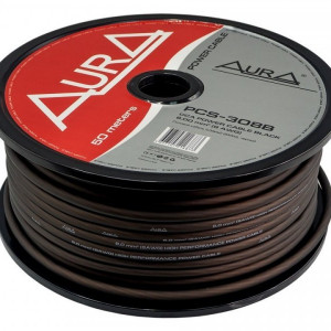 Cablu alimentare AURA PCS 308B, Metru Liniar - Rola 50m, 10 mm2 (8AWG)