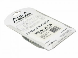 Cablu auxiliar Aura RCA-J11B, 1 metru - Img 9