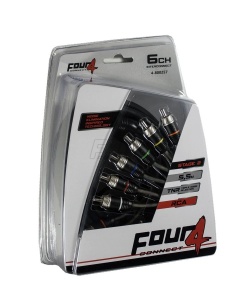 Cablu RCA Four Connect, 4-800355, Stage 2, 5.5 METRI, 6 canale - Img 3