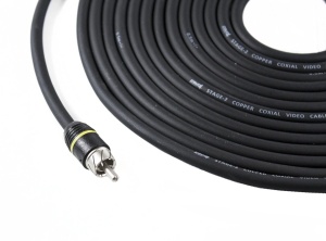 Cablu RCA Video FOUR Connect 4-800262 STAGE2, 1 Canal, 10 M, Triple Ecranat - Img 2