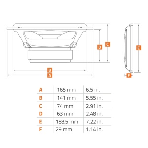 Difuzoare auto Hertz Mille Pro MP 165.3, set componente, 165mm, 90W RMS, 4Ω, 2 difuzoare - Img 3