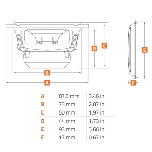 Difuzoare auto Hertz Mille Pro MP 70.3, set componente, 70mm, 100W, 4Ω, 2 difuzoare - Img 3