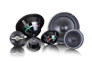 Difuzoare auto Steg MSS1 MSS3 II MSS6, sistem 3 cai, 300W RMS, 4Ω, set 6 difuzoare