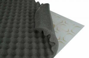 Insonorizant auto Premium STP Relief 15mm, 750x1000mm Foaie - Img 2