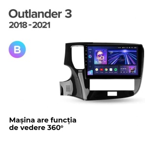 Navigatie Auto cu Asistenta AI Teyes CC4 PRO Mitsubishi Outlander 3 2018-2021 8+128GB 10.36" QLED, Android 13, 5G, 7.1 DSP, CarPlay - Img 9