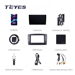 Navigatie Auto Teyes CC2 Plus Mercedes-Benz C Class W203 2004-2011 4+32GB 7" QLED Octa-core 1.8Ghz, Android 4G Bluetooth 5.1 DSP - Img 4