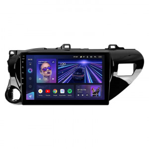 Navigatie Auto Teyes CC3 360° Toyota Hilux 2015-2020 6+128GB 10.2" QLED Octa-core 1.8Ghz, Android 4G Bluetooth 5.1 DSP
