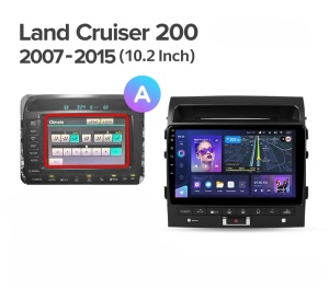 Navigatie Auto Teyes CC3 360° Toyota Land Cruiser 11 J200 2007-2015 6+128GB 10.2" QLED Octa-core 1.8Ghz, Android 4G Bluetooth 5.1 DSP - Img 8