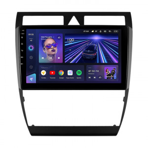 Navigatie Auto Teyes CC3 Audi S6 C5 1997-2004 4+64GB 9" QLED Octa-core 1.8Ghz, Android 4G Bluetooth 5.1 DSP