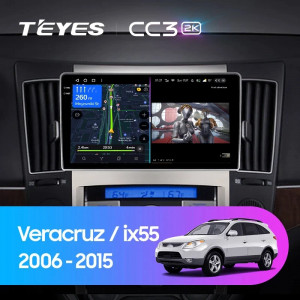 Navigatie Auto Teyes CC3L Hyundai ix55 2006-2015 4+64GB 9" IPS Octa-core 1.6Ghz, Android 4G Bluetooth 5.1 DSP - Img 2
