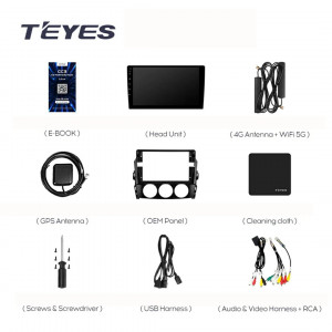 Navigatie Auto Teyes CC3L WiFi Mazda MX-5 III NC 2008-2015 2+32GB 9" IPS Quad-core 1.3Ghz, Android Bluetooth 5.1 DSP - Img 7