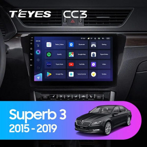 Navigatie Auto Teyes CC3L WiFi Skoda Superb 3 2015-2019 2+32GB 10.2" IPS Quad-core 1.3Ghz, Android Bluetooth 5.1 DSP - Img 2
