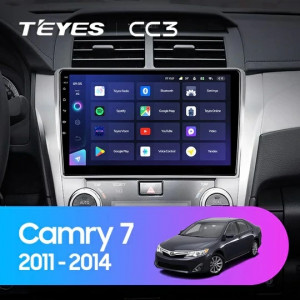 Navigatie Auto Teyes CC3L WiFi Toyota Camry 7 2014-2017 2+32GB 10.2" IPS Quad-core 1.3Ghz, Android Bluetooth 5.1 DSP - Img 2