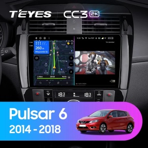 Navigatie Auto Teyes CC4 Nissan Pulsar 2014-2018 6+128GB 9.5" QLED Octa-core 2.7Ghz, Android 4G Bluetooth 5.1 DSP - Img 2