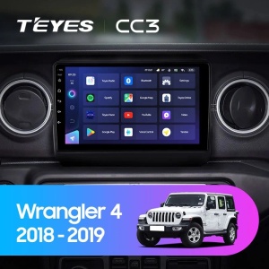 Navigatie Auto Teyes CC4L Jeep Wrangler 4 2018-2019 6+64GB 9" QLED Qualcomm 2Ghz, Android 4G Bluetooth 5.1 DSP - Img 2