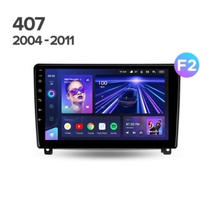 Navigatie Auto Teyes CC4L Peugeot 407 2004-2011 6+64GB 9" QLED Qualcomm 2Ghz, Android 4G Bluetooth 5.1 DSP - Img 5