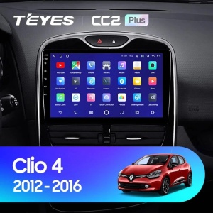 Navigatie Auto Teyes CC4L Renault Clio 4 2012-2015 6+64GB 10.2" QLED Qualcomm 2Ghz, Android 4G Bluetooth 5.1 DSP - Img 2