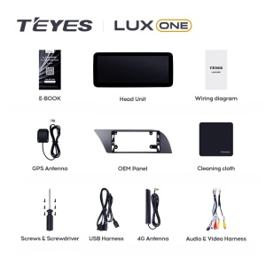 Navigatie Auto Teyes Lux One 360° Audi A4 B8 2008-2016 6+128GB 12.3" IPS Octa-core 2Ghz, Android 4G Bluetooth 5.1 DSP - Img 6