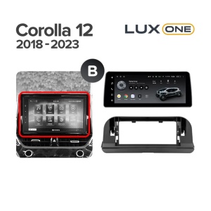 Navigatie Auto Teyes Lux One 360° Toyota Corolla 12 2018-2020 6+128GB 12.3" IPS Octa-core 2Ghz, Android 4G Bluetooth 5.1 DSP - Img 9