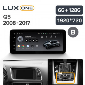 Navigatie auto Teyes Lux One Audi Q5 8R 2008-2017 6+128G 12.3 IPS Octa-Core 2.0 GHz Android 4G DSP Bluetooth 5.1 - Img 4