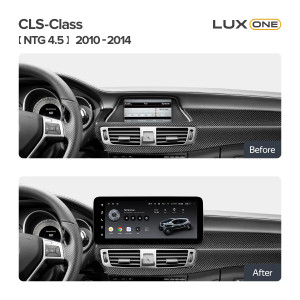 Navigatie Auto Teyes Lux One Mercedes-Benz CLS Class C218 2011-2018 NTG 4.5 6+128GB 12.3" IPS Octa-core 2Ghz, Android 4G Bluetooth 5.1 DSP - Img 3