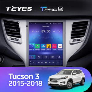 Navigatie Auto Teyes Tip Tesla TPRO 2 Hyundai Tucson 3 2015-2018 4+64GB 9.7" QLED Octa-core 1.8Ghz, Android 4G Bluetooth 5.1 DSP - Img 5