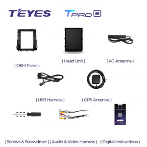 Navigatie Auto Teyes Tip Tesla TPRO 2 Lexus GX470 2002-2009 4+64GB 9.7" QLED Octa-core 1.8Ghz, Android 4G Bluetooth 5.1 DSP - Img 6
