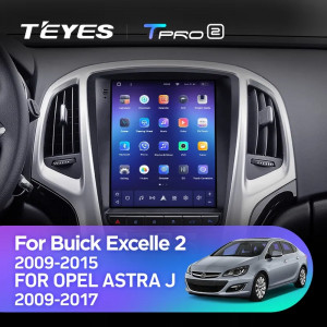 Navigatie Auto Teyes Tip Tesla TPRO 2 Opel Astra J 2009-2017 4+64GB 9.7" QLED Octa-core 1.8Ghz, Android 4G Bluetooth 5.1 DSP - Img 2