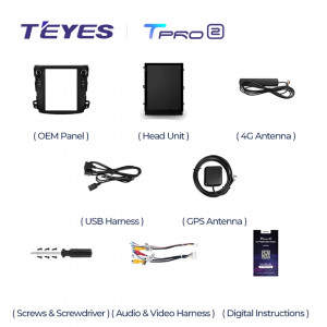 Navigatie Auto Teyes Tip Tesla TPRO 2 Peugeot 4007 2007-2012 4+64GB 9.7" QLED Octa-core 1.8Ghz, Android 4G Bluetooth 5.1 DSP - Img 4