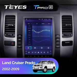 Navigatie Auto Teyes Tip Tesla TPRO 2 Toyota Land Cruiser Prado J120 2002-2009 3+32GB 9.7" QLED Octa-core 1.8Ghz, Android 4G Bluetooth 5.1 DSP - Img 4