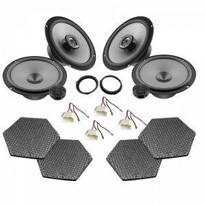 Pachet difuzoare auto Hertz Uno dedicat Ford Fiesta (2008-2018) - Img 2