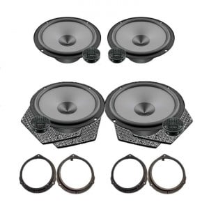 Pachet difuzoare auto Hertz Uno dedicat Mercedes E Class 2009-2016, RMS 75W - Img 2