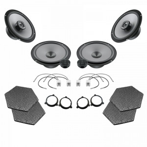 Pachet difuzoare auto Hertz Uno dedicat Renault Captur (2013-2022) - Img 2